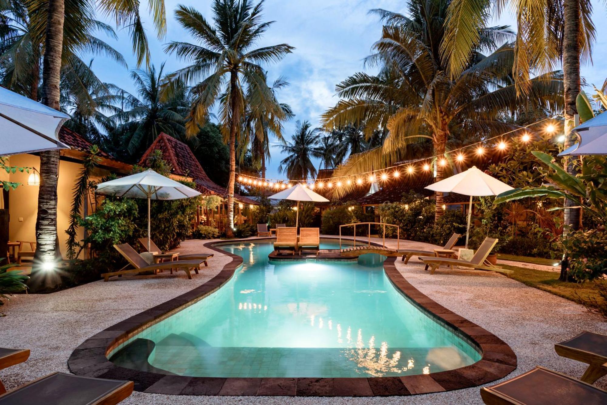 Coconut Garden Resort Gili Trawangan Buitenkant foto